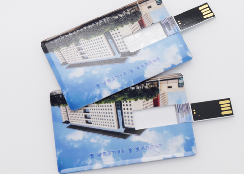 个体用户批量定制卡片U盘 成功交货卡片U盘